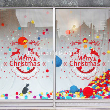 Frohe Weihnachten &amp; Frohes Neues Jahr PVC Fensteraufkleber Vinly Wandaufkleber